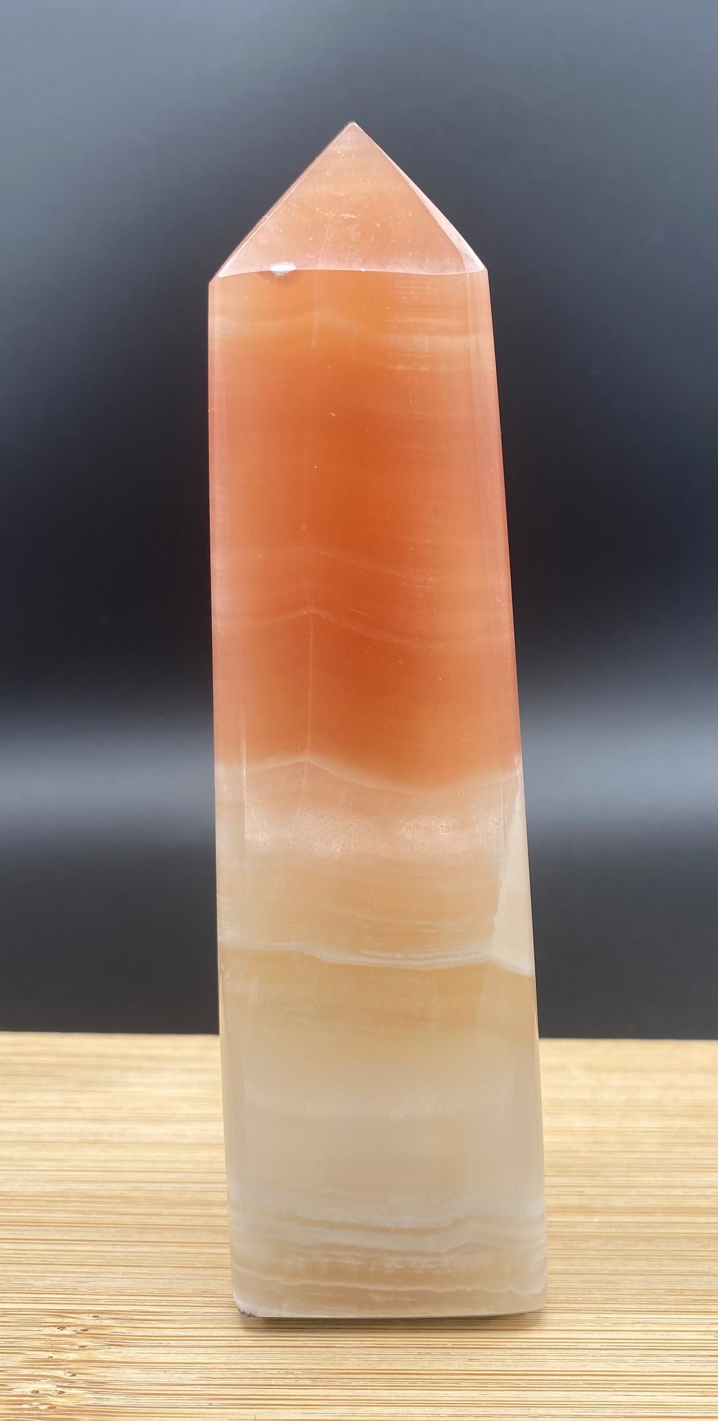 Honey Calcite Tower