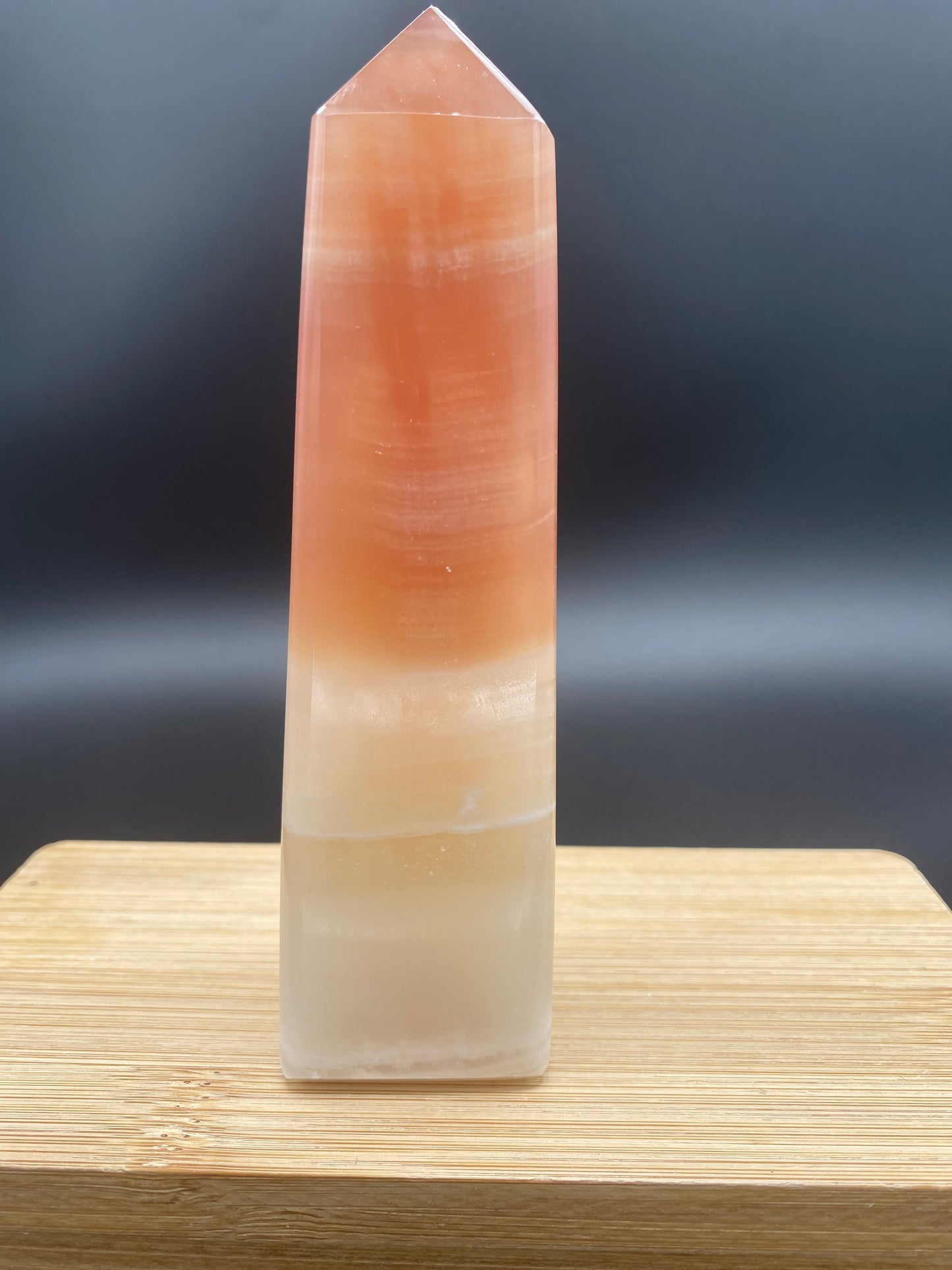 Honey Calcite Tower