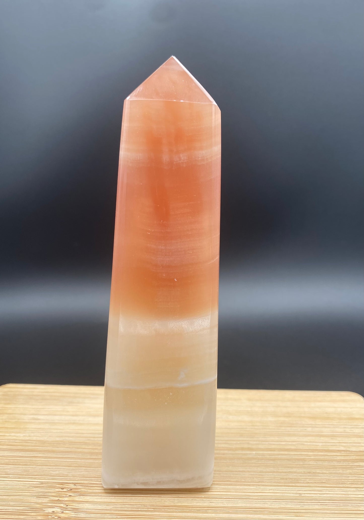 Honey Calcite Tower
