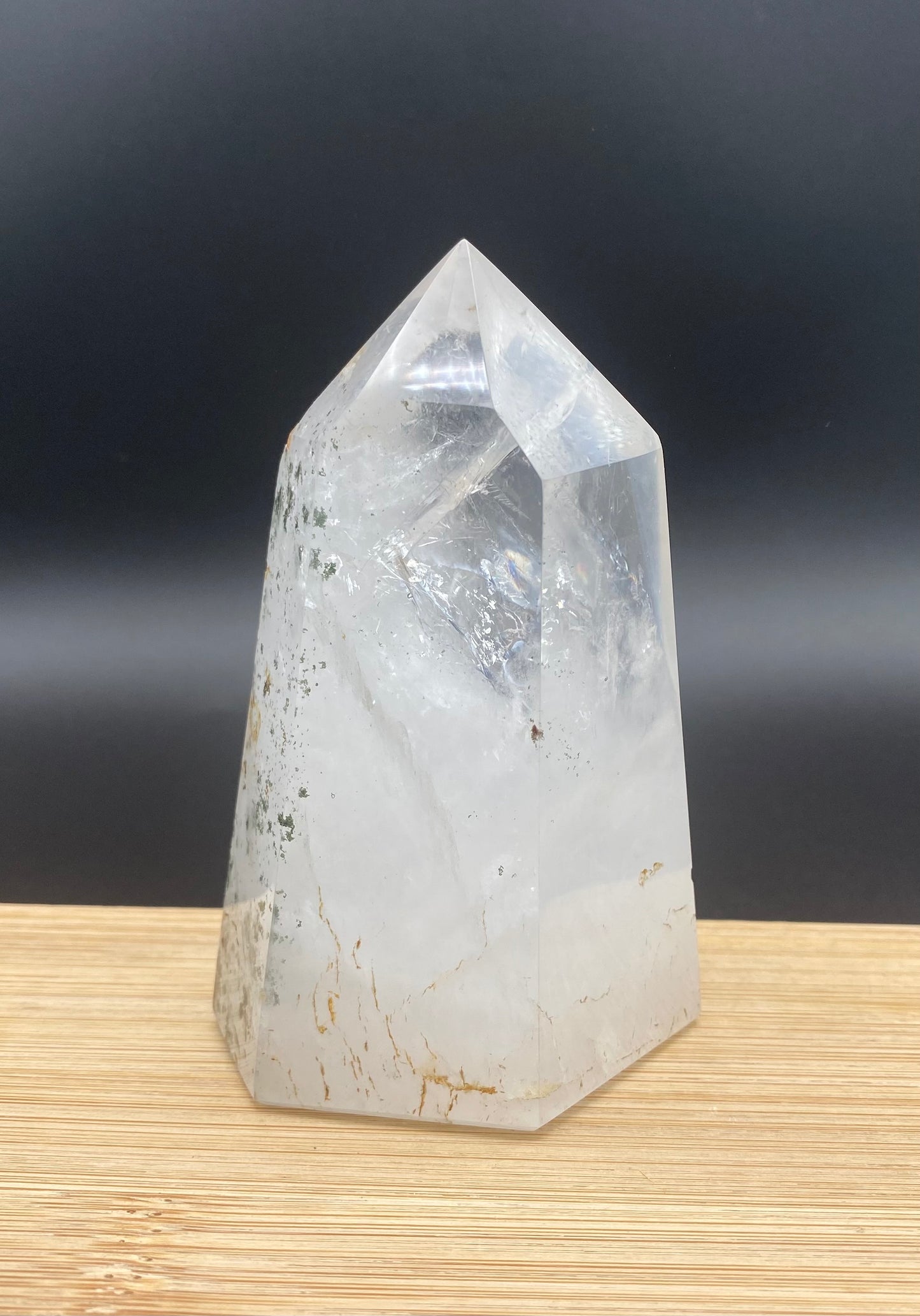Clear Quartz Tower