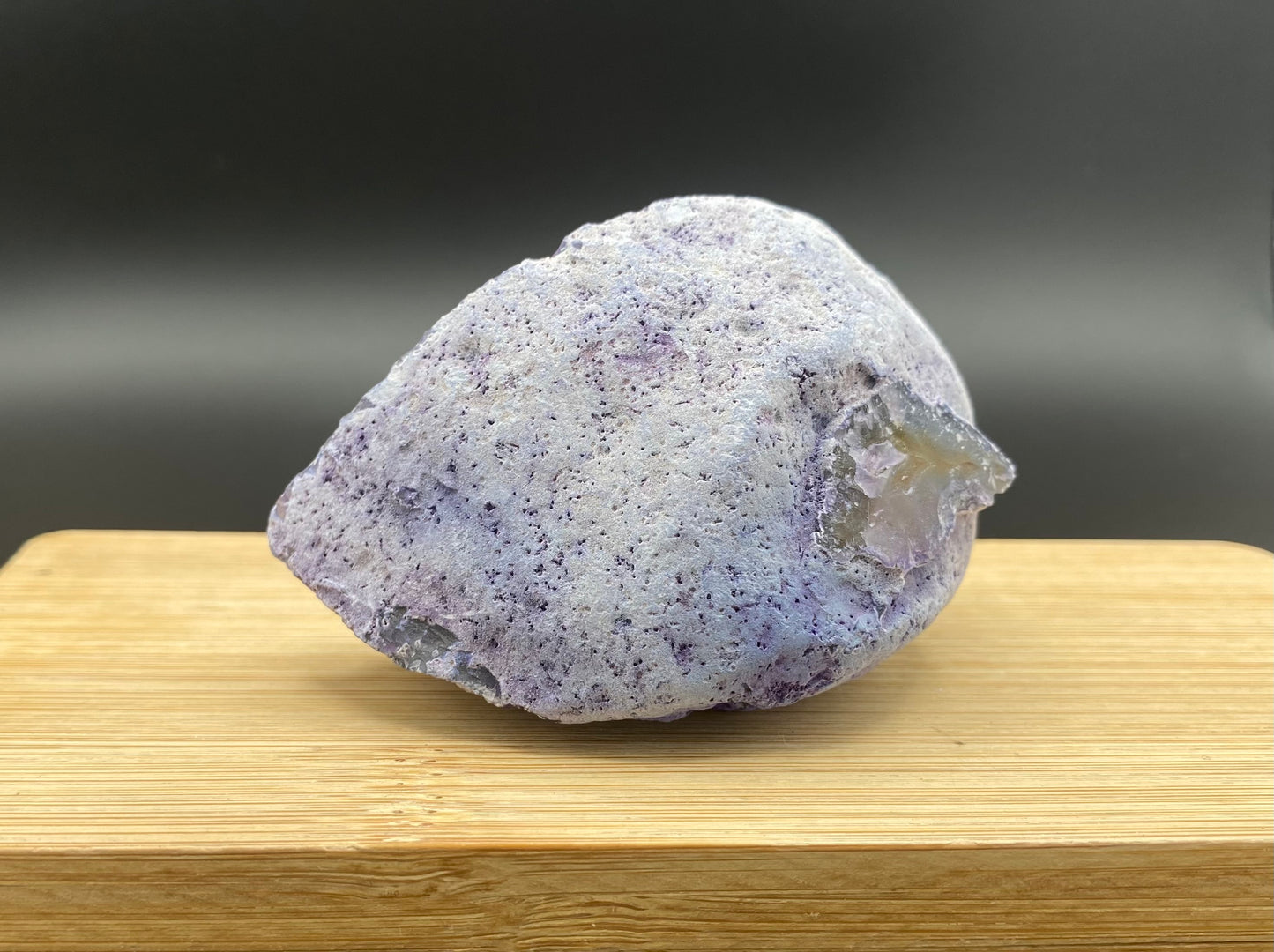 Dyed Agate Geode Half (Purple)