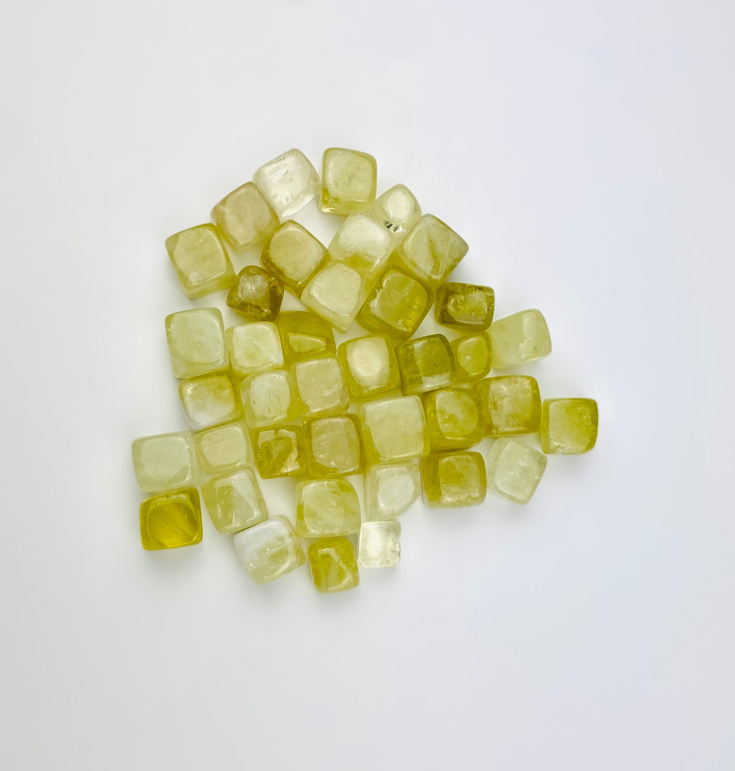 Citrine Cube Tumbled