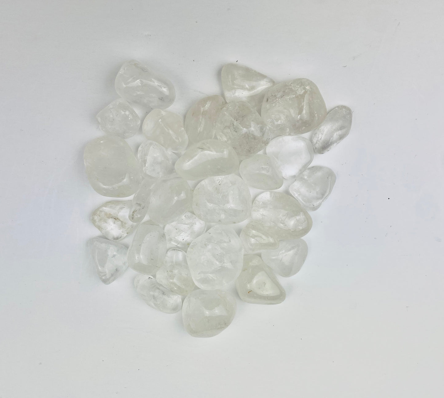 Clear Quartz Tumbles