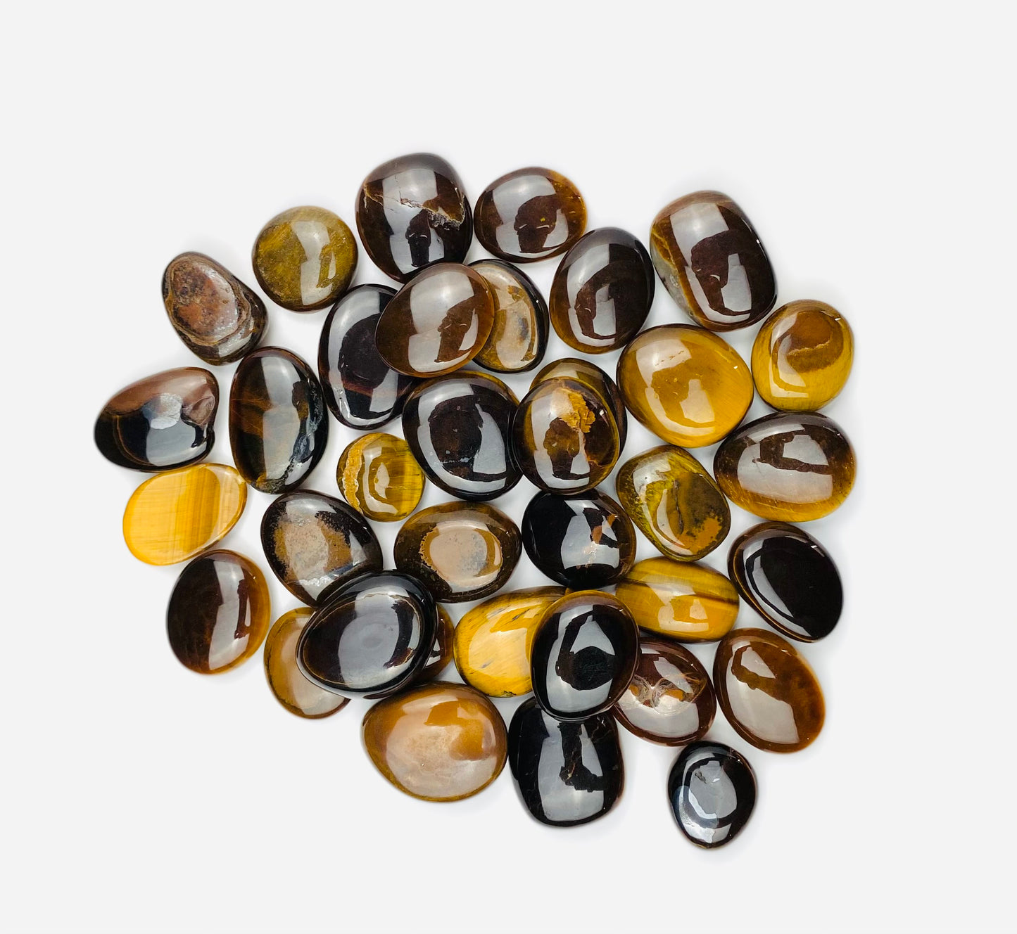 Golden Tiger's Eye Tumbled