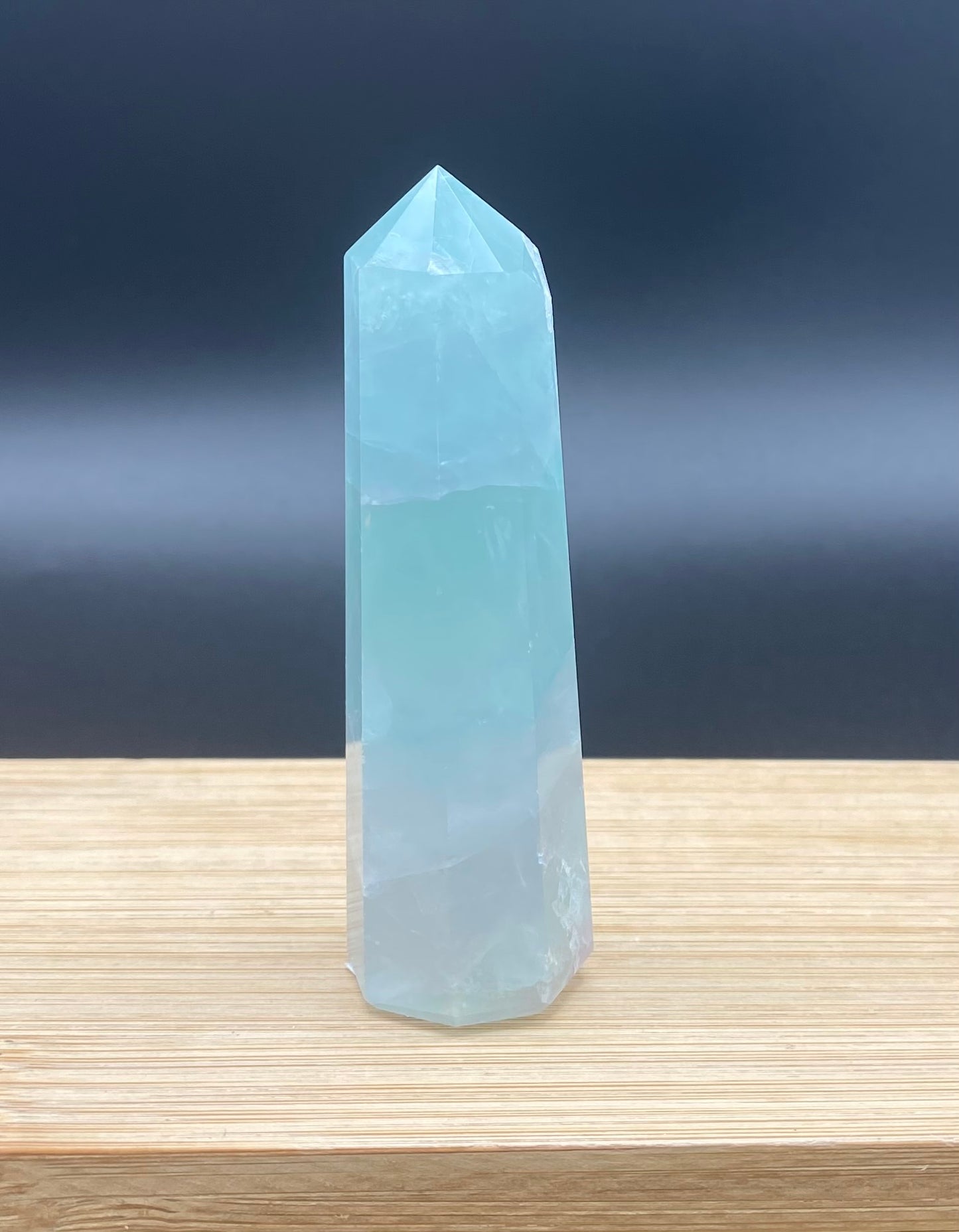 Green Fluorite Point