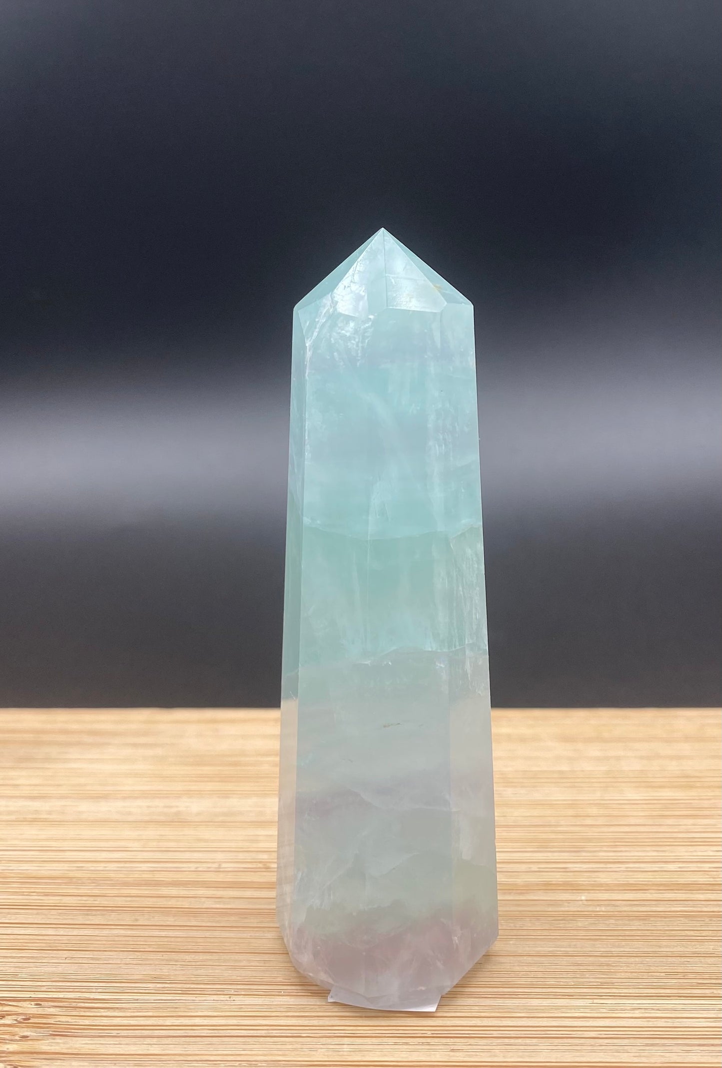 Green Fluorite Point
