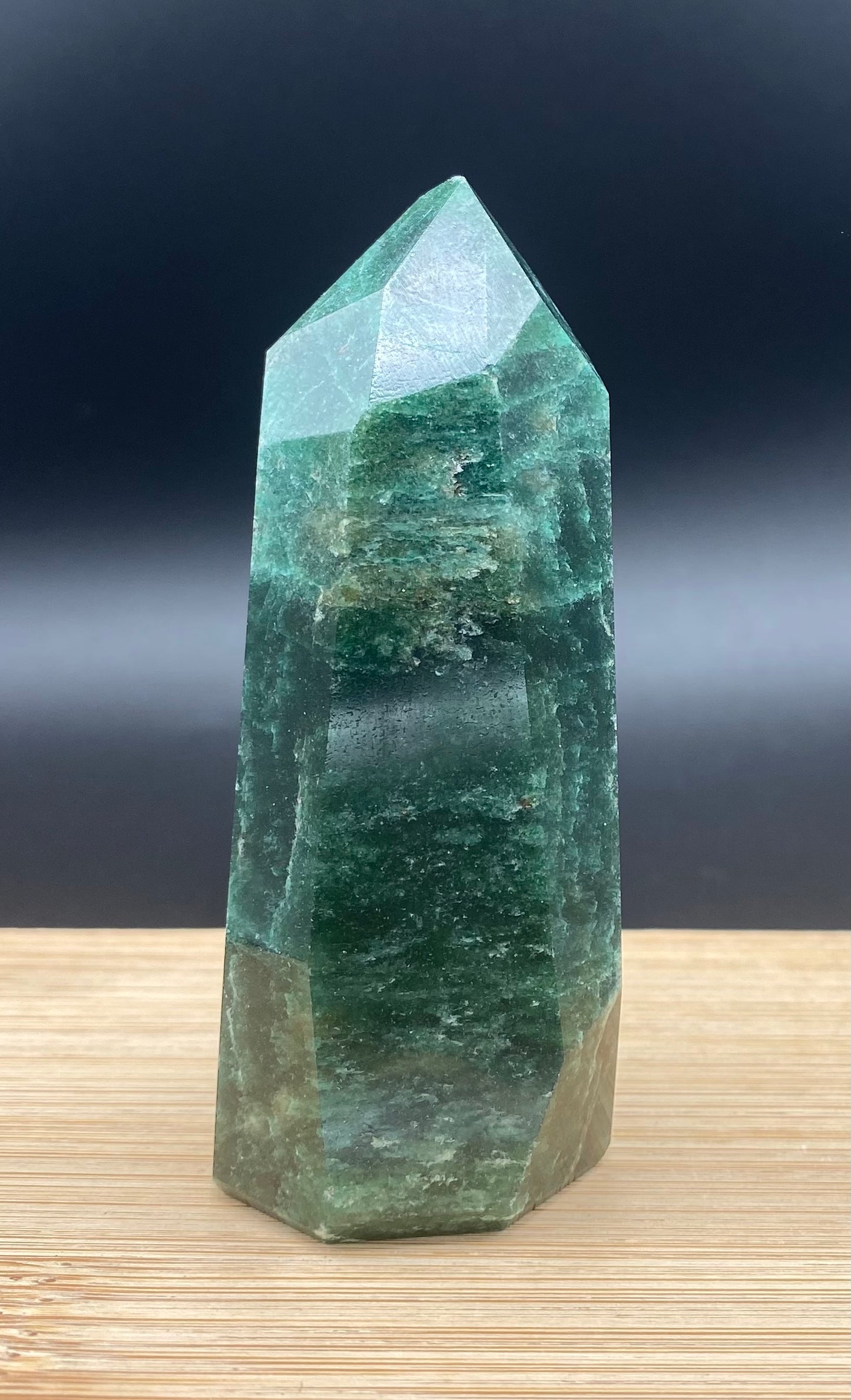 Dark Green Aventurine Point