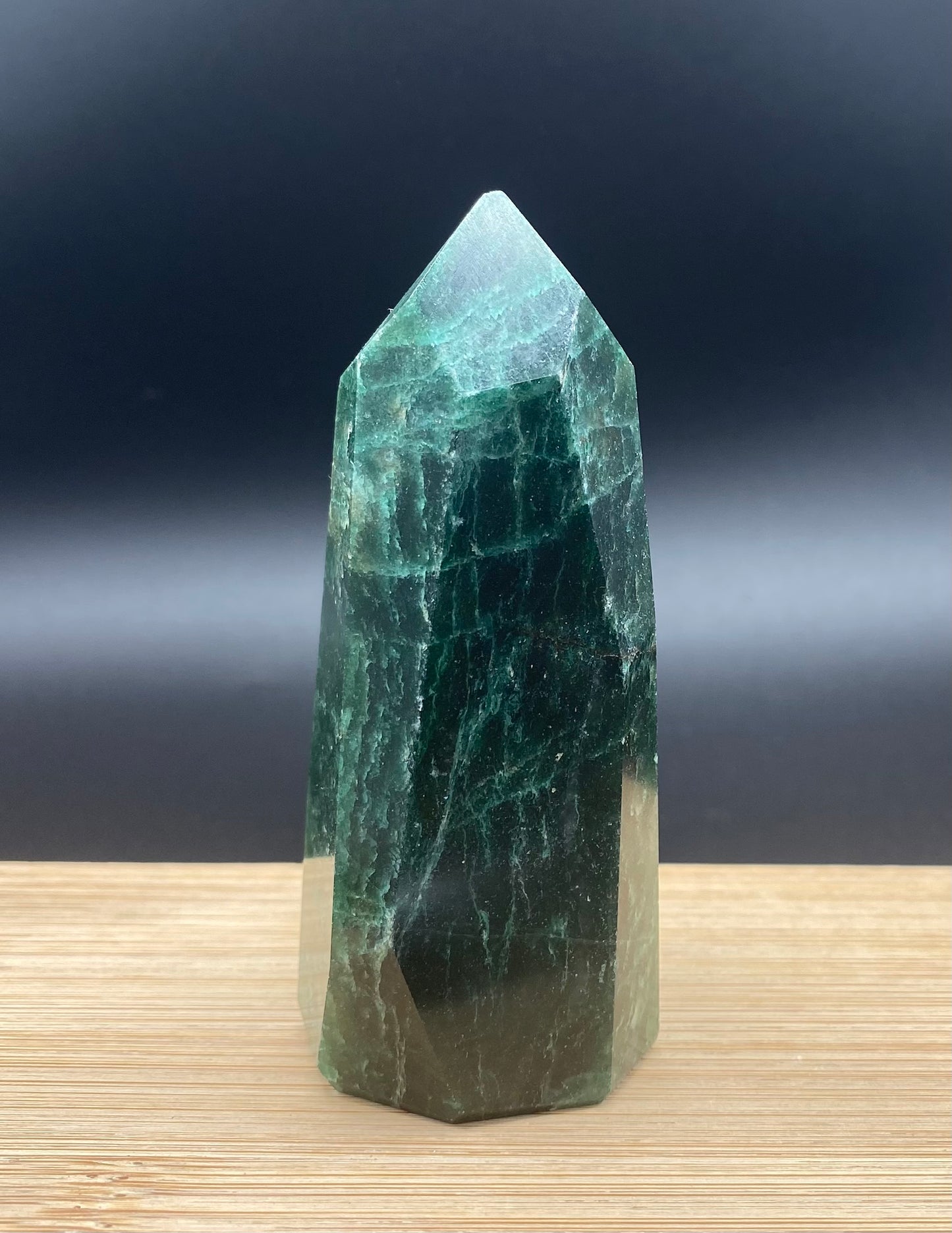 Dark Green Aventurine Point