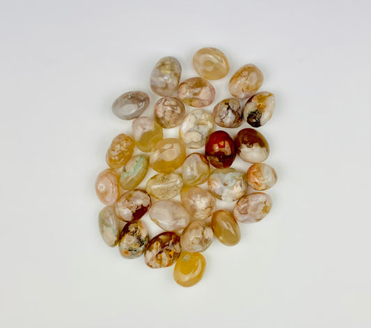 Flower Agate Tumbled
