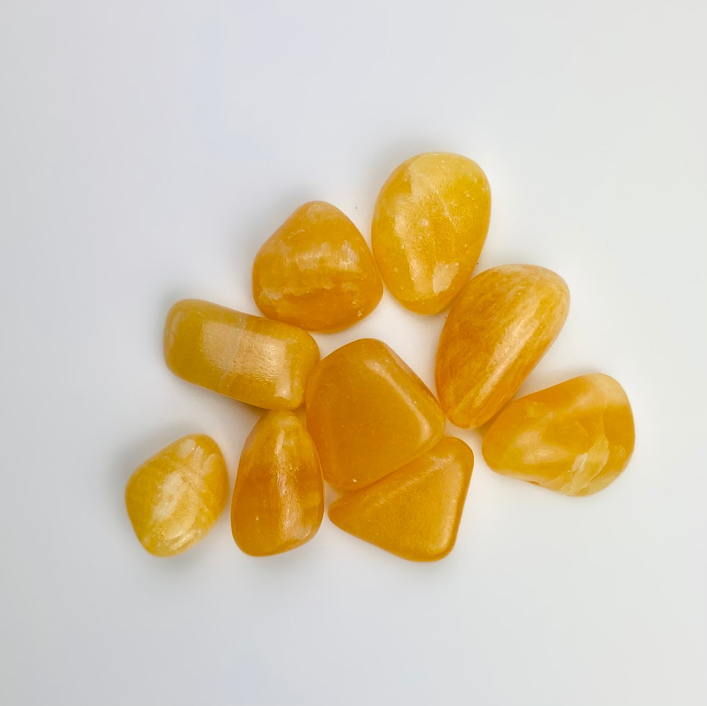 Orange Calcite Tumbled