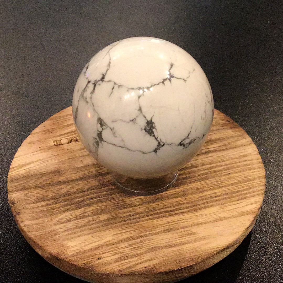 Howlite Sphere